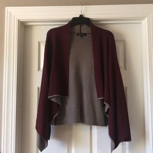 Burgundy Winter Cardigan